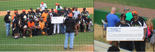 Baseball Alum Make Donation